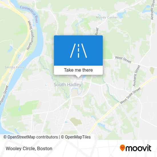 Wooley Circle map