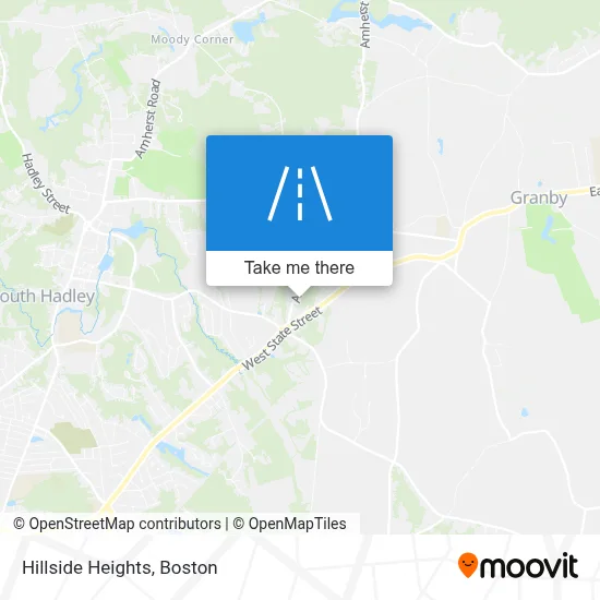 Hillside Heights map