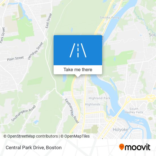 Central Park Drive map