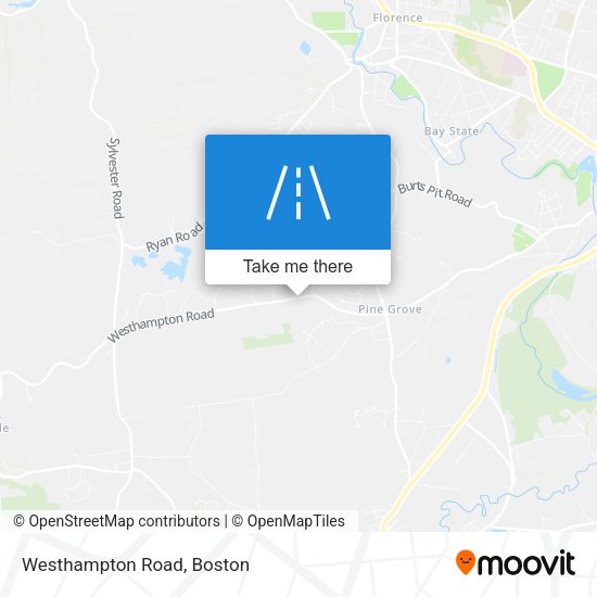 Westhampton Road map