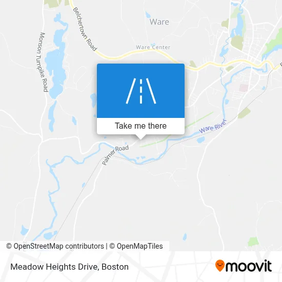 Meadow Heights Drive map