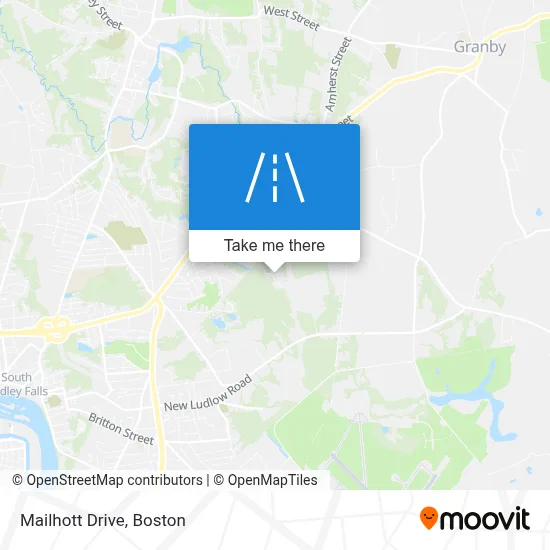 Mailhott Drive map