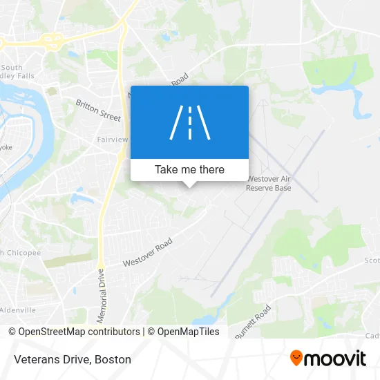 Veterans Drive map