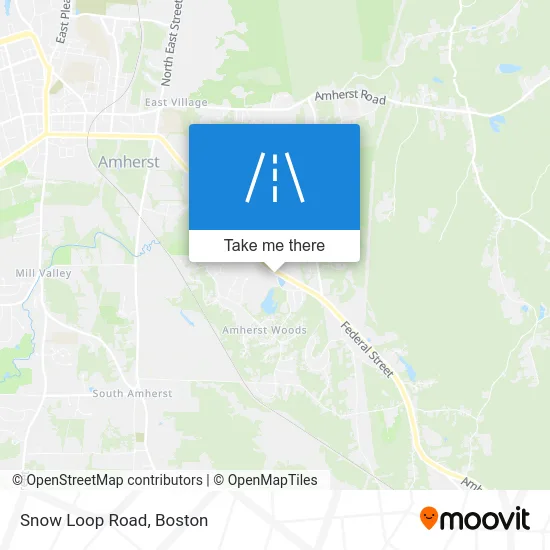 Snow Loop Road map