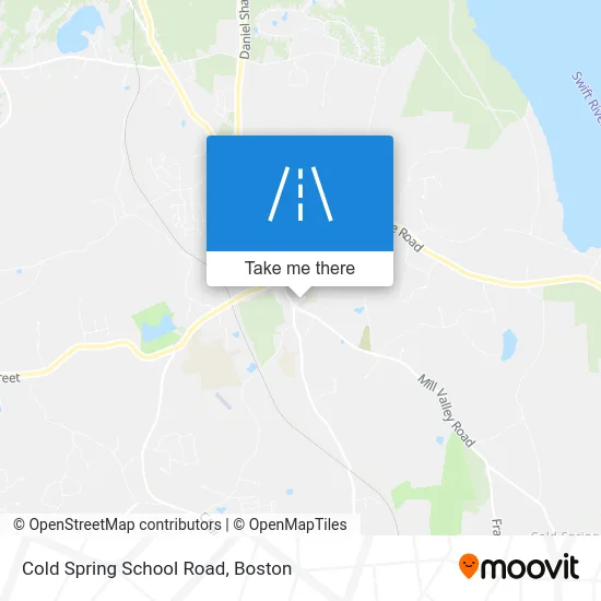 Cold Spring School Road map