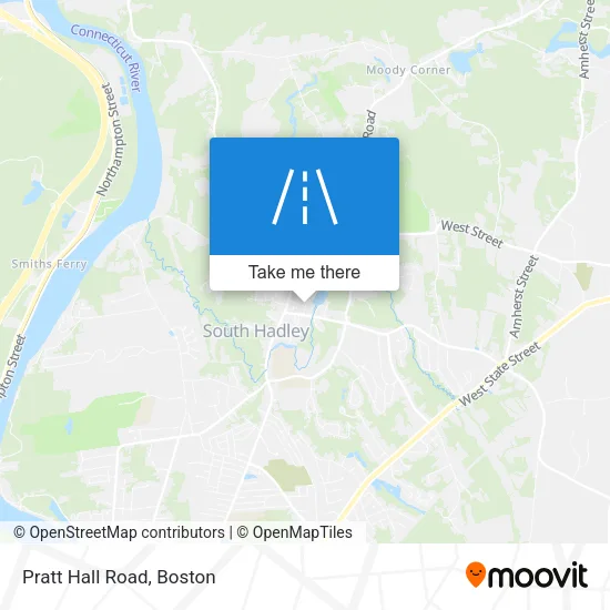 Mapa de Pratt Hall Road