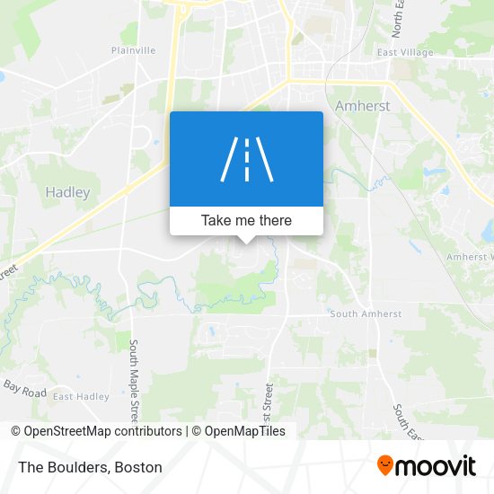 Mapa de The Boulders