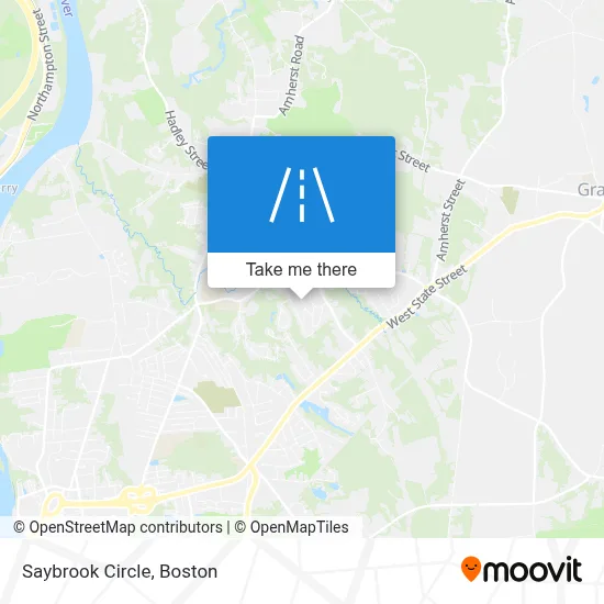 Saybrook Circle map