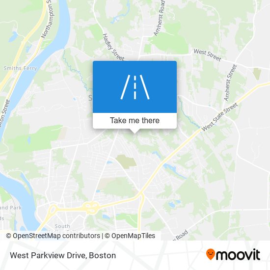 West Parkview Drive map