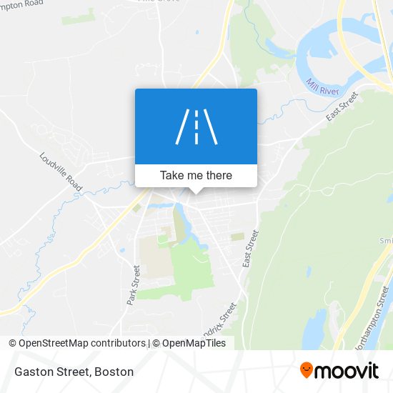 Gaston Street map