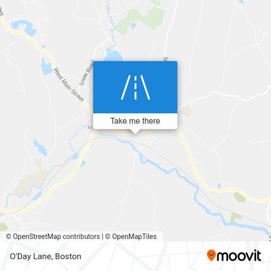 Mapa de O'Day Lane