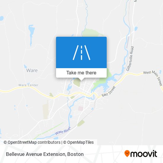 Bellevue Avenue Extension map