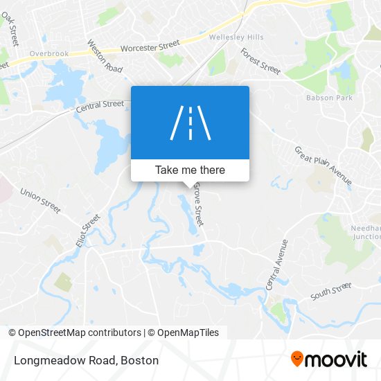 Longmeadow Road map