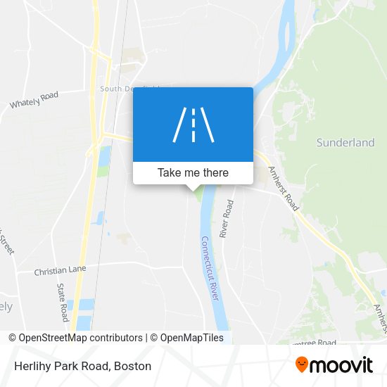 Mapa de Herlihy Park Road