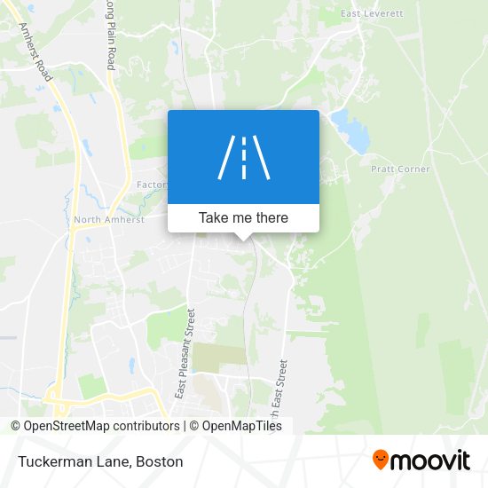 Tuckerman Lane map