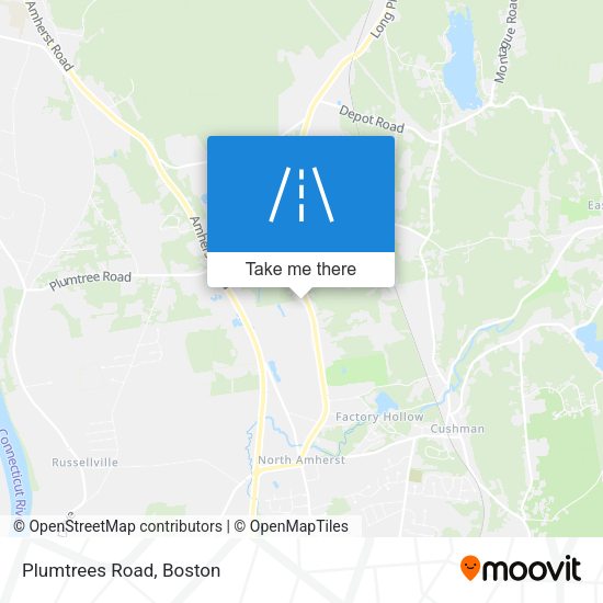 Mapa de Plumtrees Road