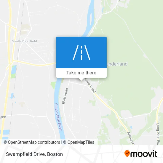Swampfield Drive map