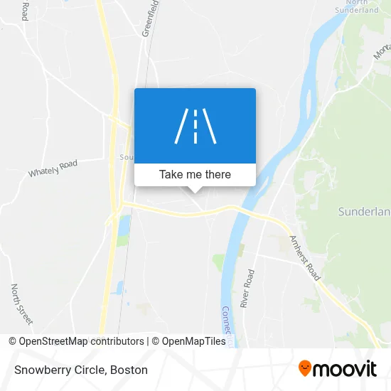 Snowberry Circle map