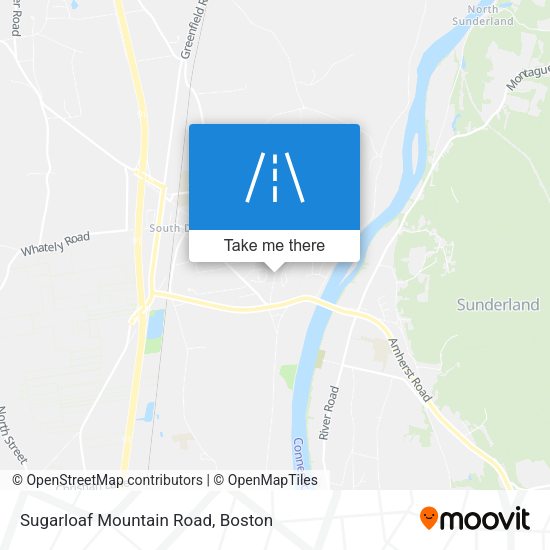 Mapa de Sugarloaf Mountain Road
