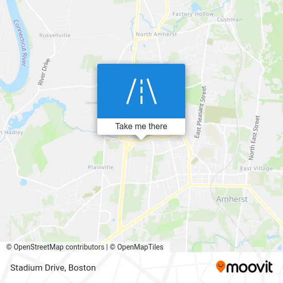 Stadium Drive map