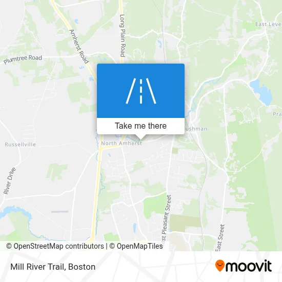 Mill River Trail map