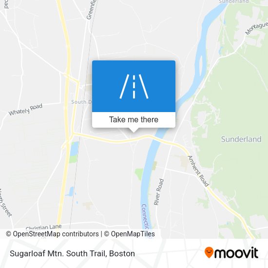 Sugarloaf Mtn. South Trail map