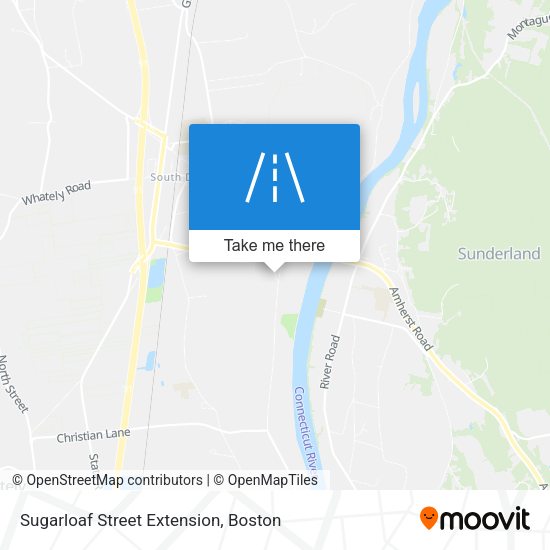 Mapa de Sugarloaf Street Extension