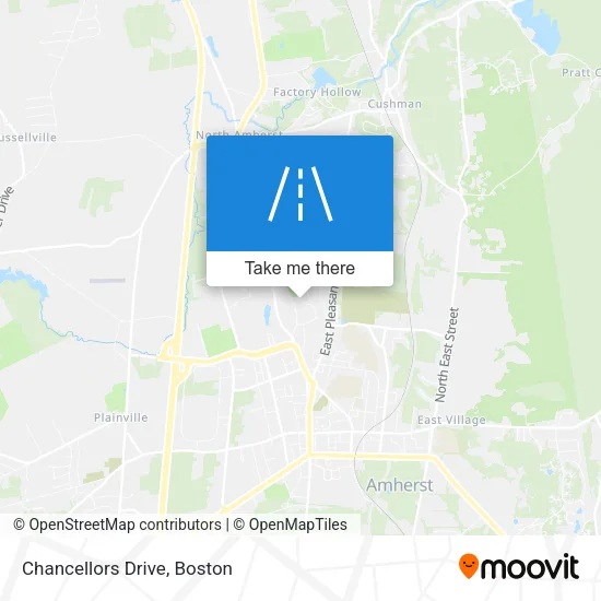 Chancellors Drive map