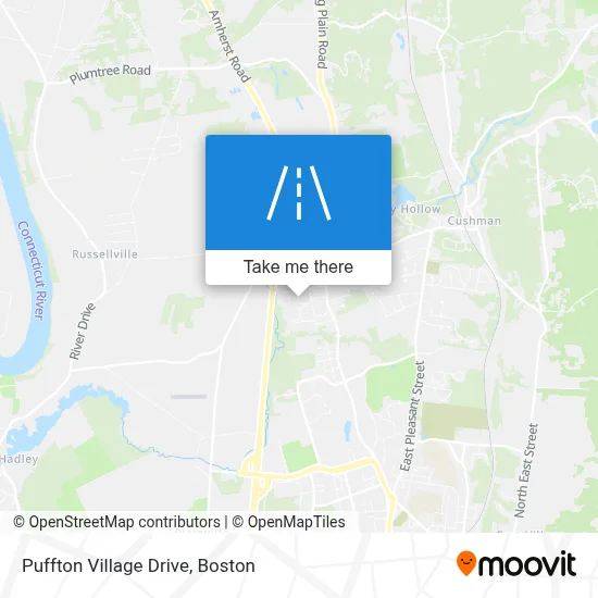 Puffton Village Drive map