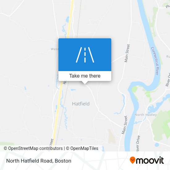 Mapa de North Hatfield Road