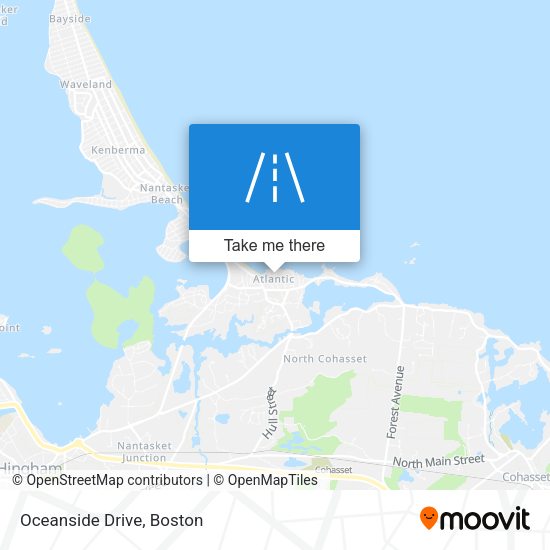 Mapa de Oceanside Drive