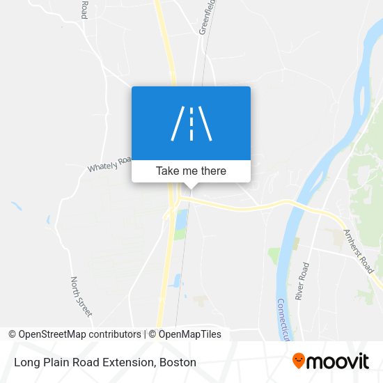 Long Plain Road Extension map