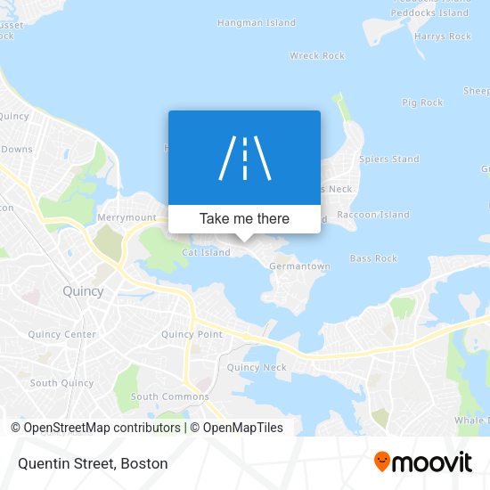 Mapa de Quentin Street