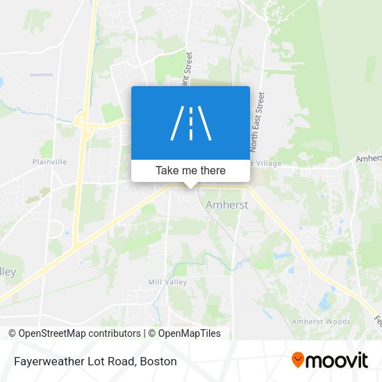 Mapa de Fayerweather Lot Road