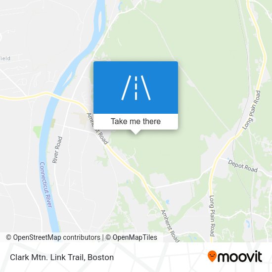 Mapa de Clark Mtn. Link Trail