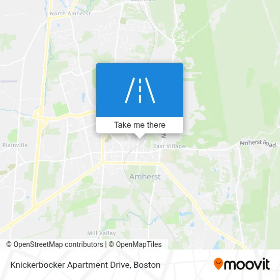 Knickerbocker Apartment Drive map