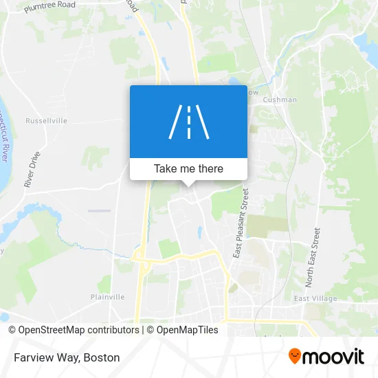 Farview Way map