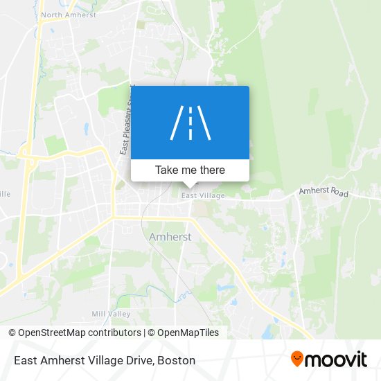 East Amherst Village Drive map