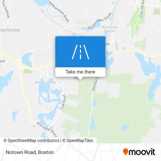 Notown Road map