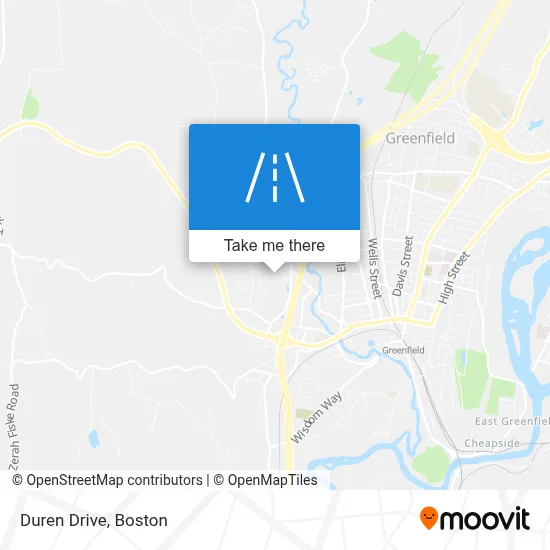 Duren Drive map