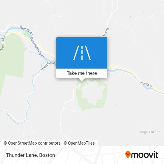 Thunder Lane map