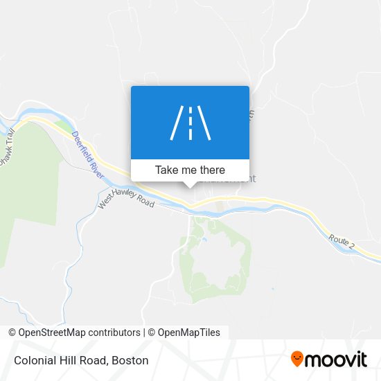 Mapa de Colonial Hill Road