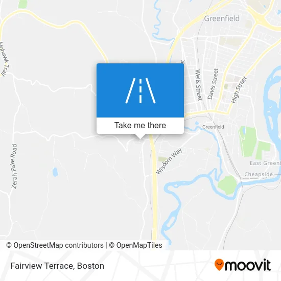 Fairview Terrace map