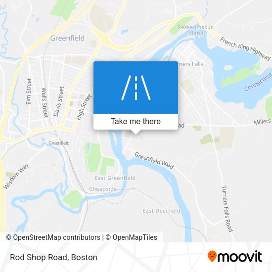 Mapa de Rod Shop Road