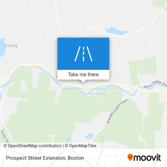 Mapa de Prospect Street Extension