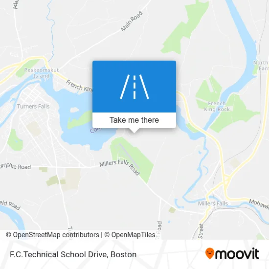 F.C.Technical School Drive map