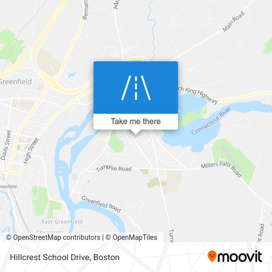 Mapa de Hillcrest School Drive