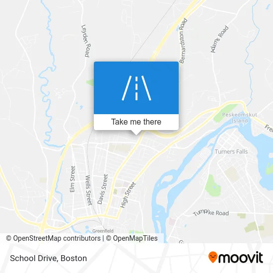 School Drive map