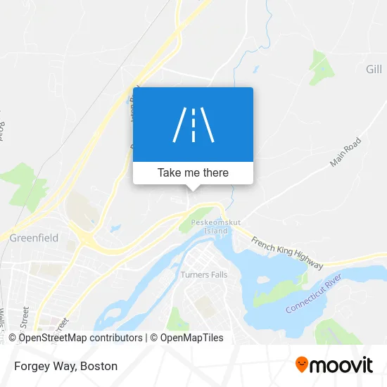 Forgey Way map