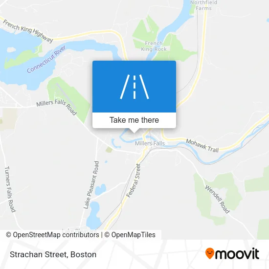 Strachan Street map